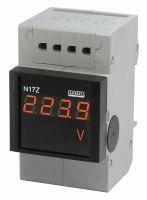 Miernik prądu lub napięcia przemiennego oraz częstotliwości na szynę - N17Z